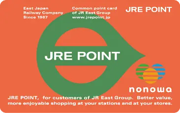 JRE POINT カード（nonowa版）