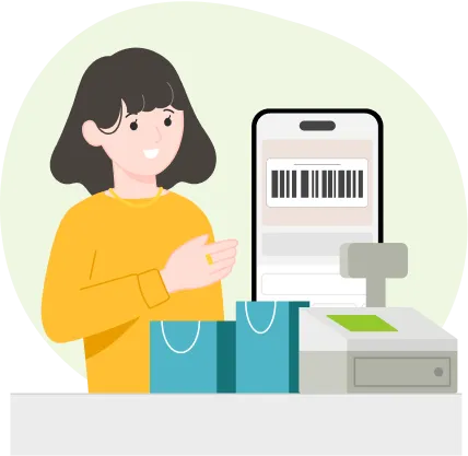 アプリ、カード等の提示で貯める